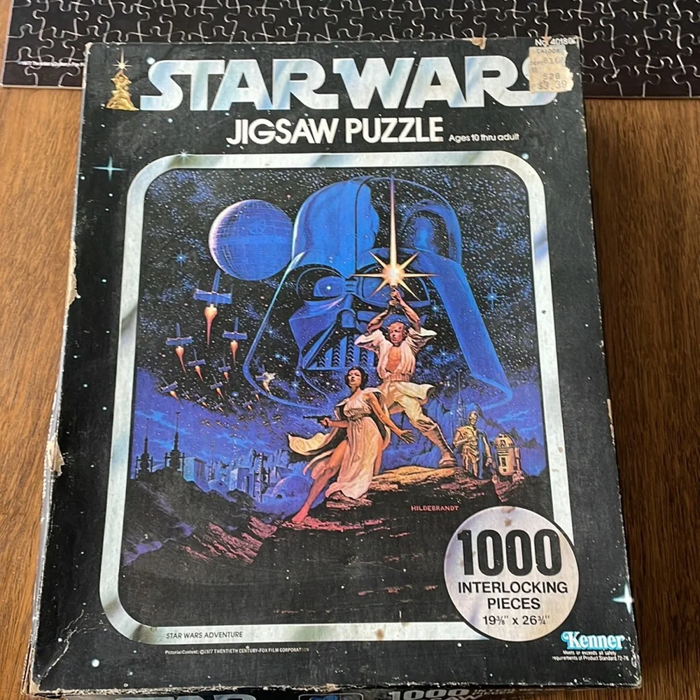 Vintage Star Wars Puzzles Set of 3